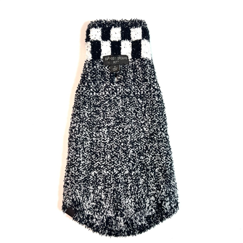 Barefoot Dreams Cozy Chic Abstract Check Dog
Sweater Size Small - Picture 10 of 16